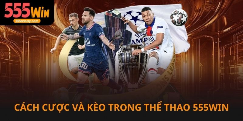 Cách cược và kèo cược trong sảnh thể thao 555win