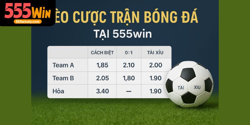 Kèo cược tốt tại 555win tận dụng tin tức thể thao